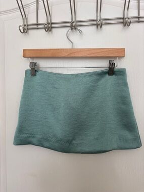 bec + bridge Mint Green Mini Skirt